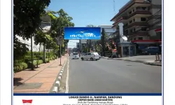 Billboard<br>LED Bando Jl. Naripan (Depan Bank Jabar Banten), Bandung